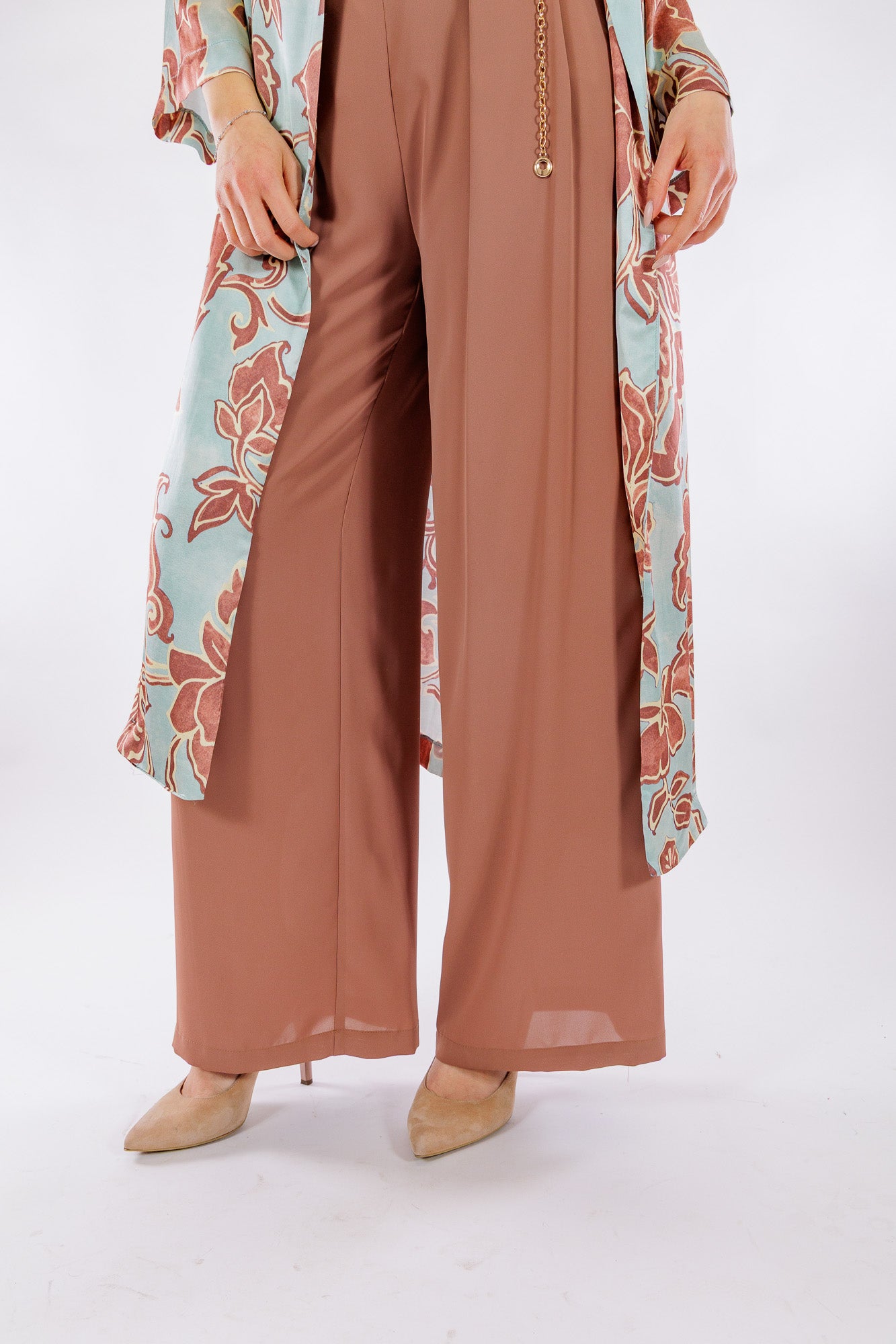 Pantalone ampio fluido