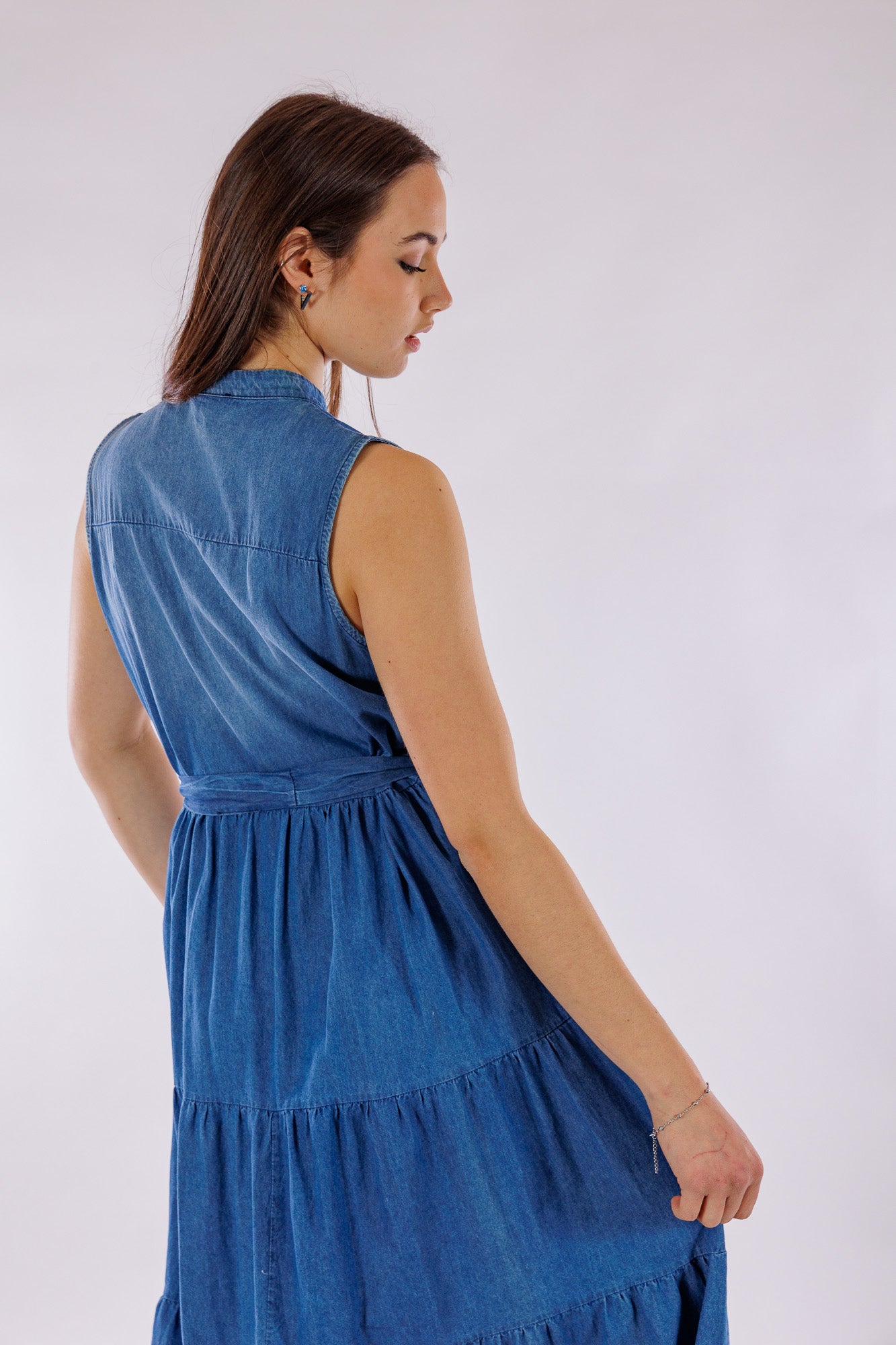 Abito denim chambray