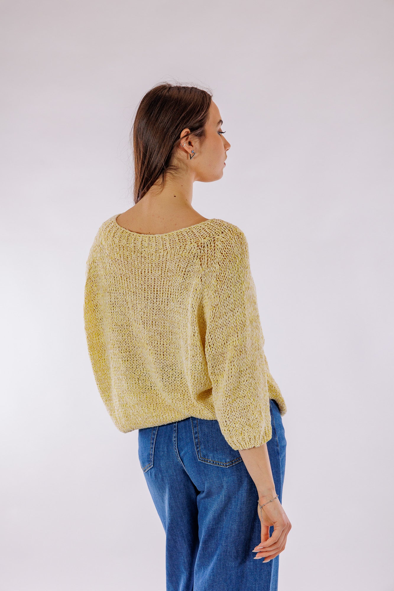 Maglia fettuccia lurex