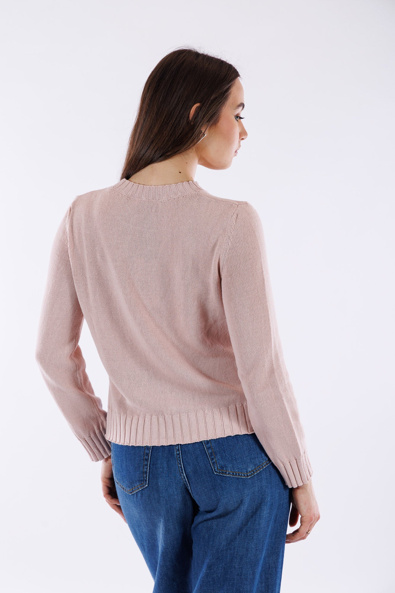 Maglia girocollo cotone