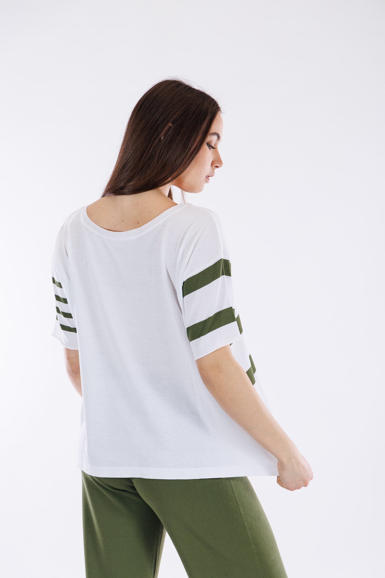 Maglia over righe