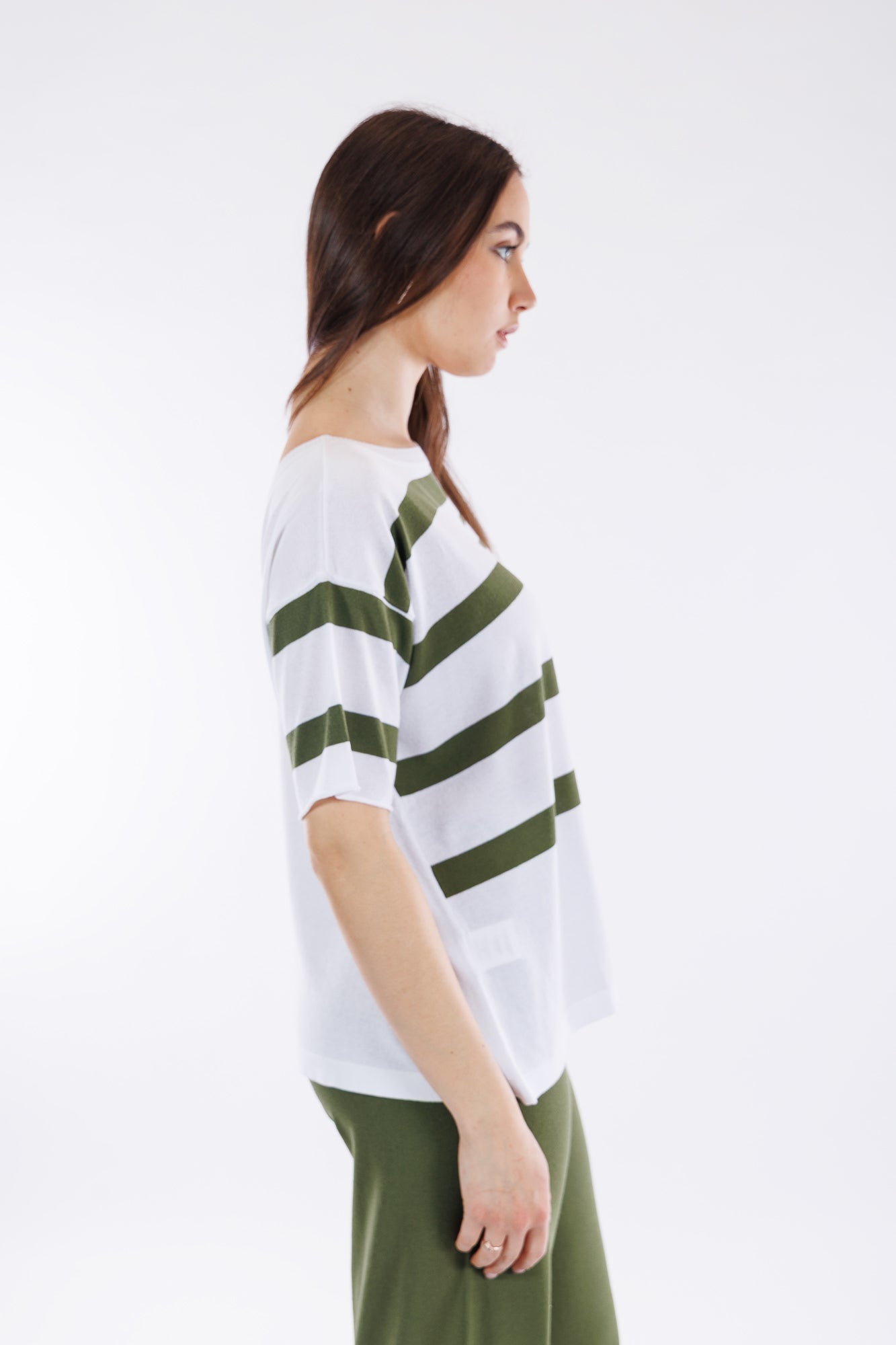 Maglia over righe