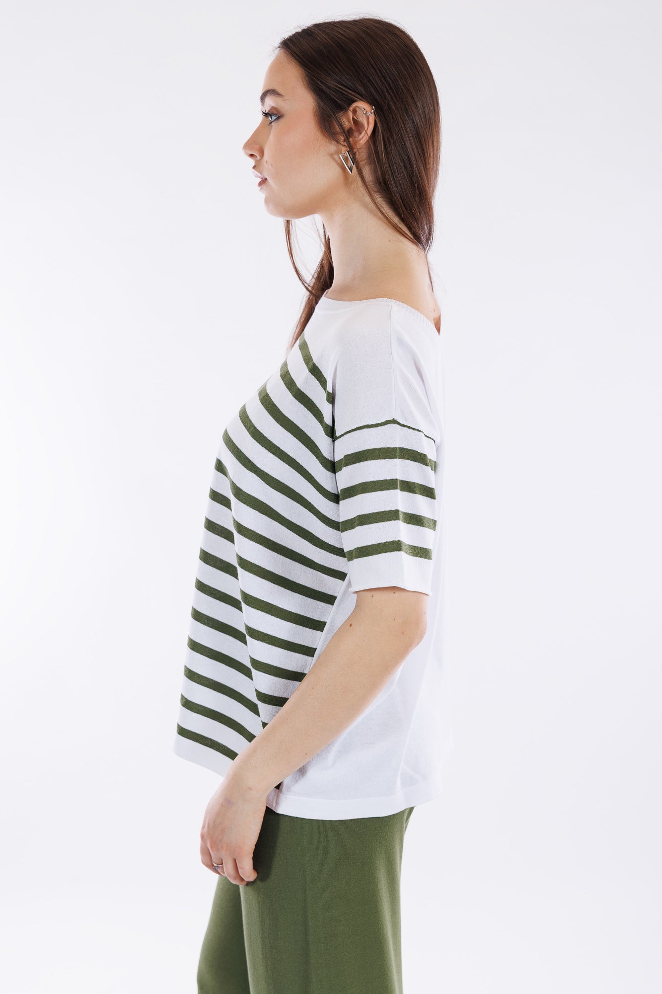 Maglia over righe