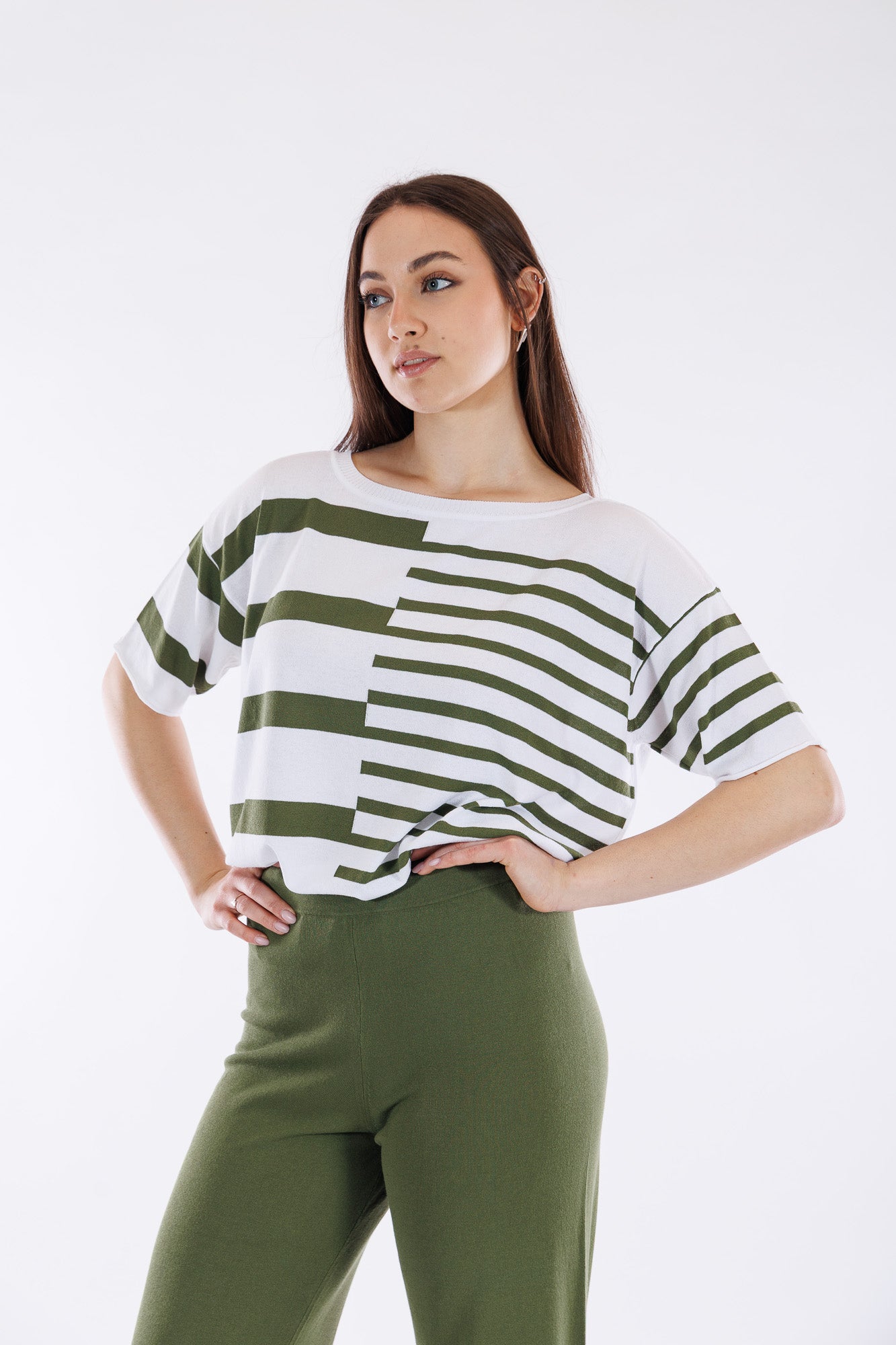 Pantalone punto stoffa
