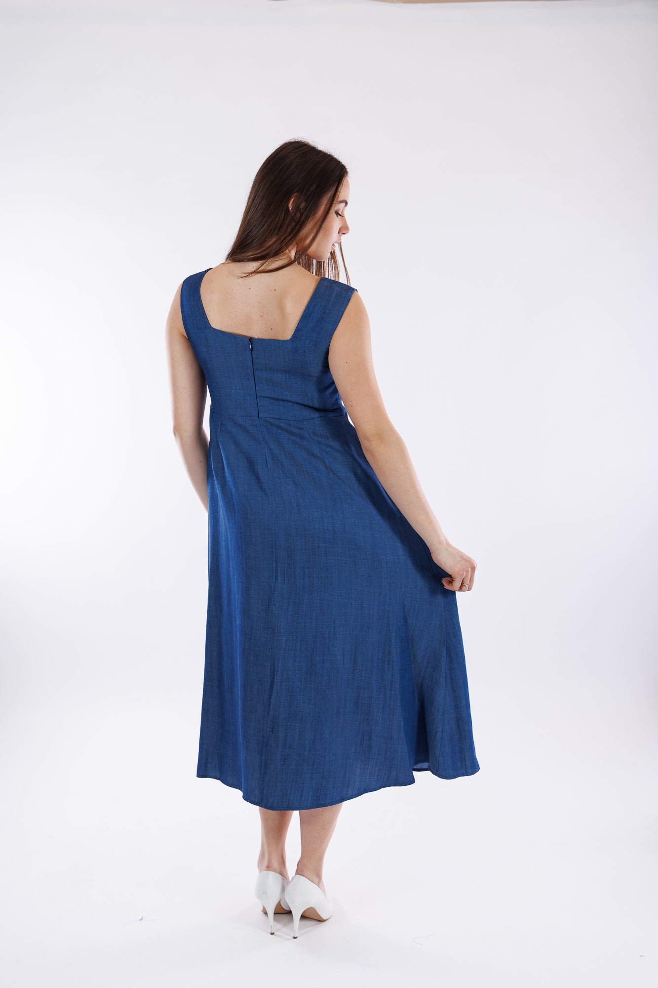 Abito lungo tencel