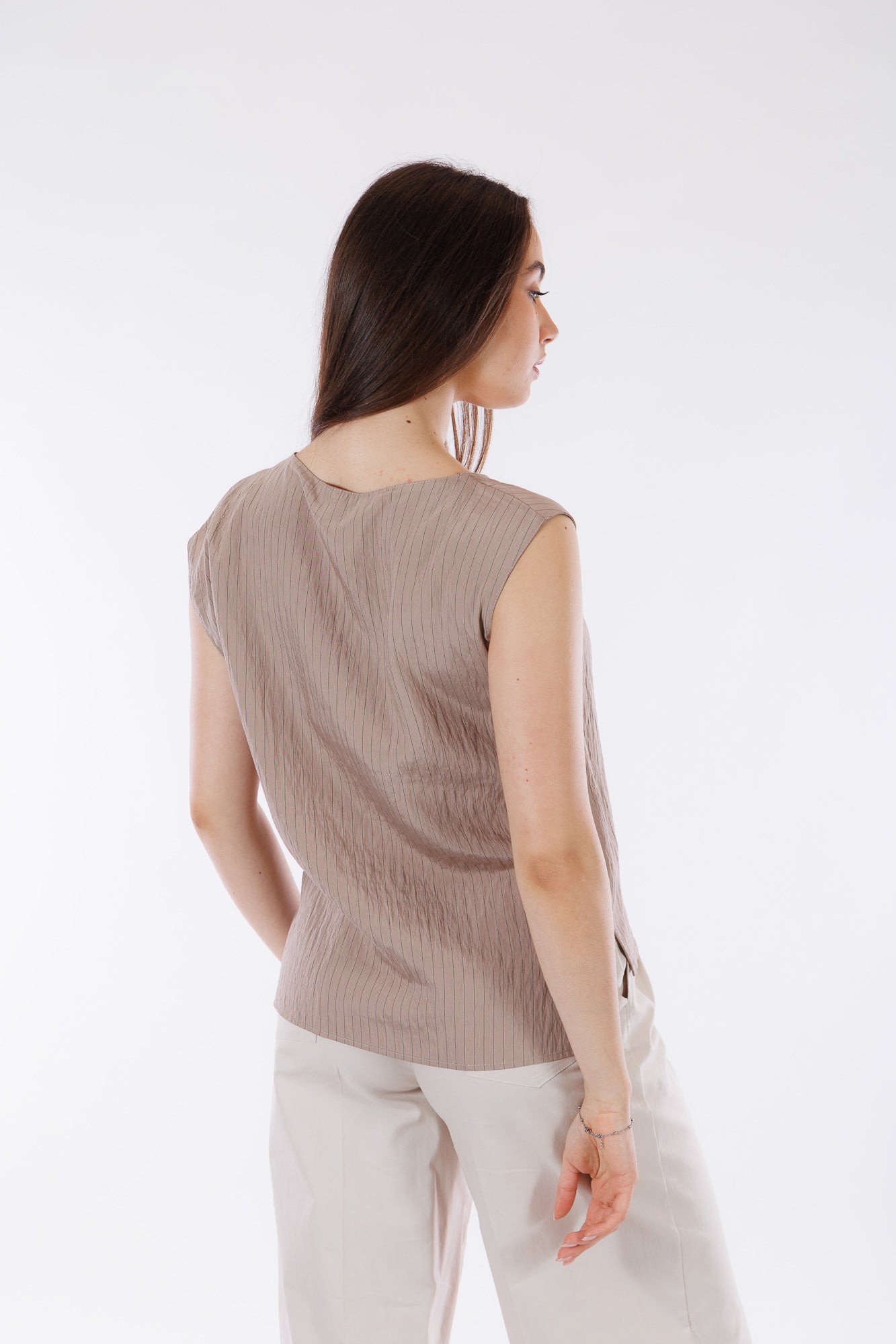 Blusa manichetta