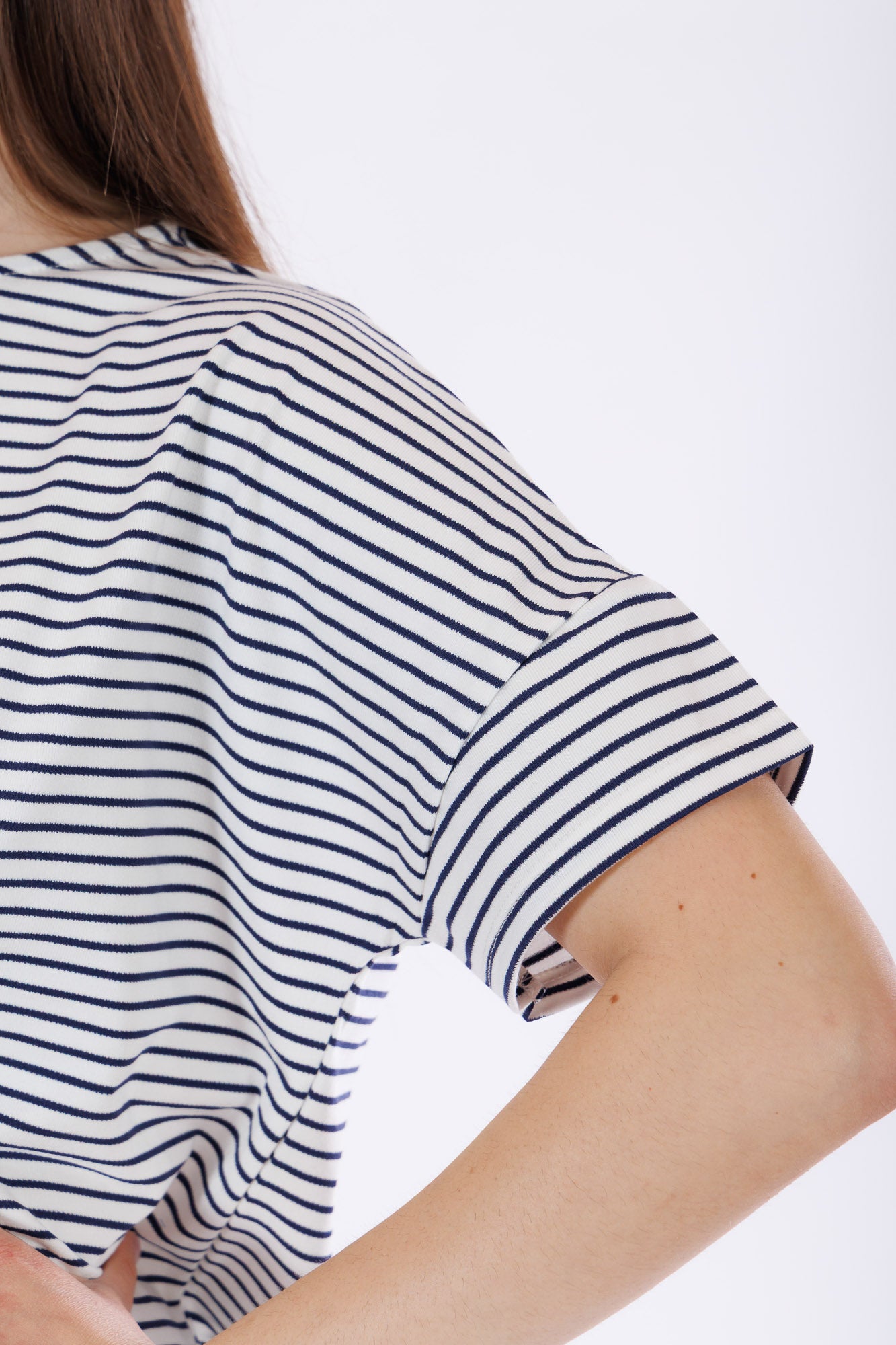 T-shirt over righe