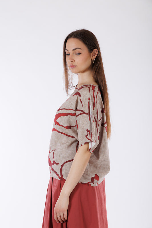 Blusa kimono