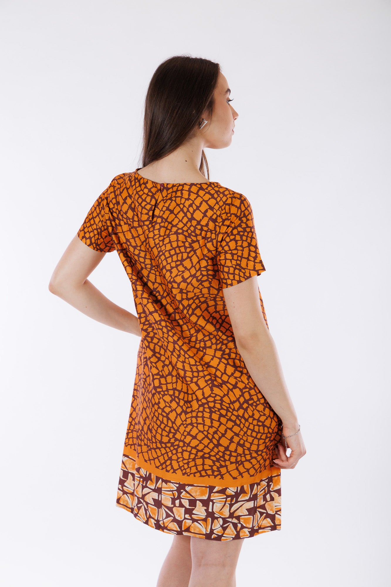 Abito corto giraffa
