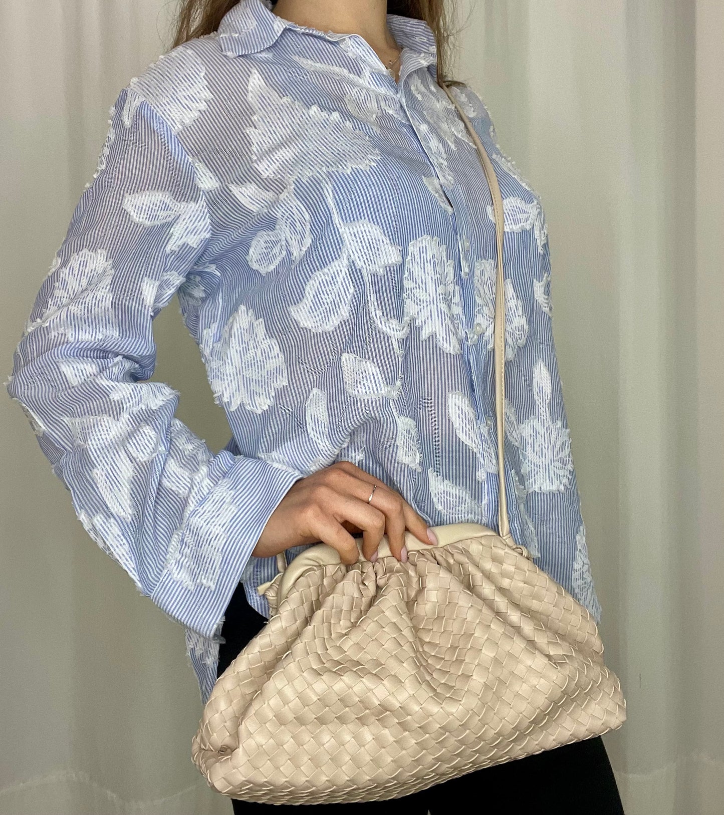 Clutch intrecciata
