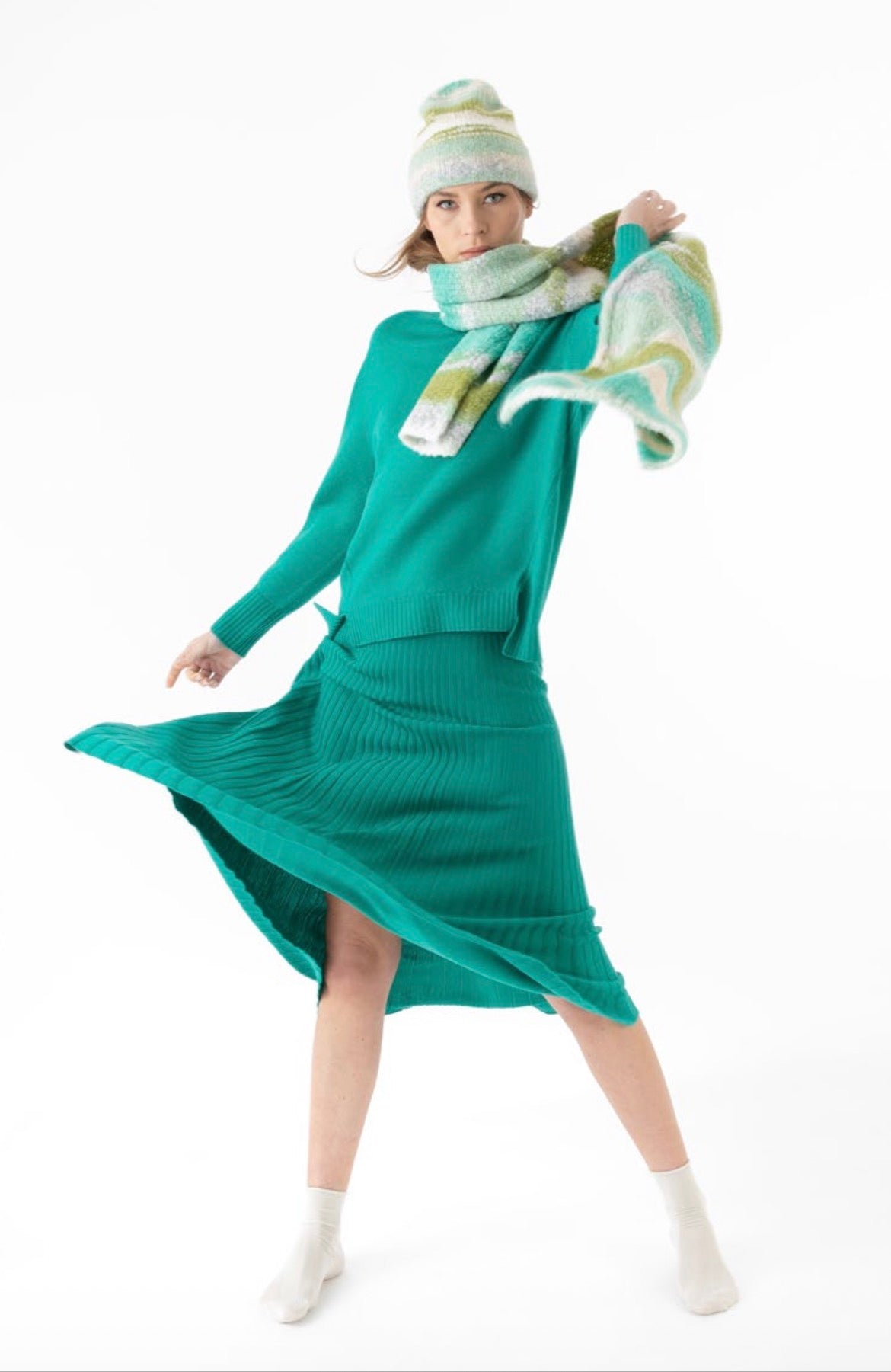 Maglia merinos spacchetti
