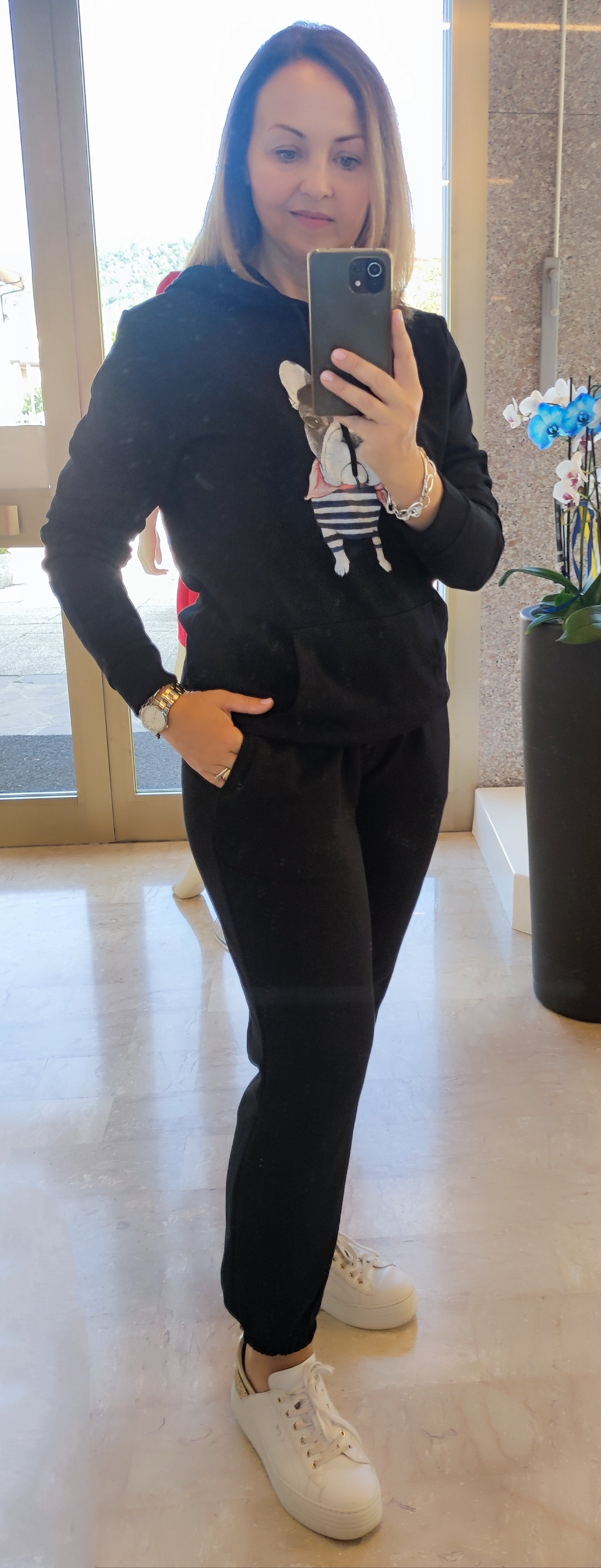Felpa cappuccio