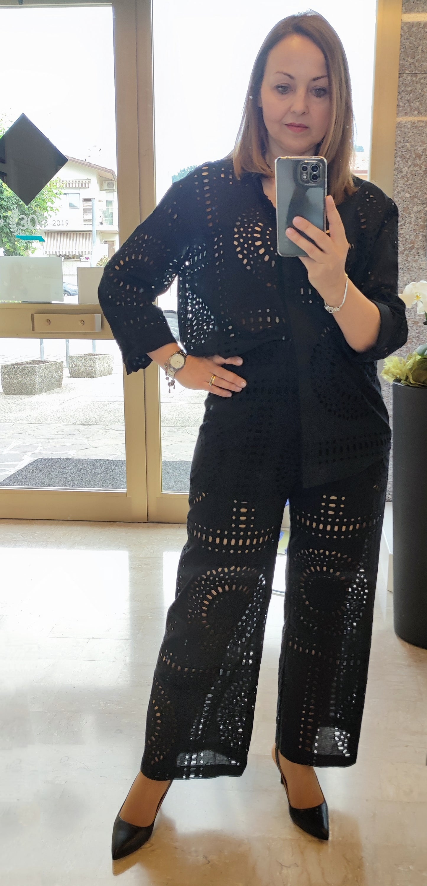 Pantalone pizzo Sangallo