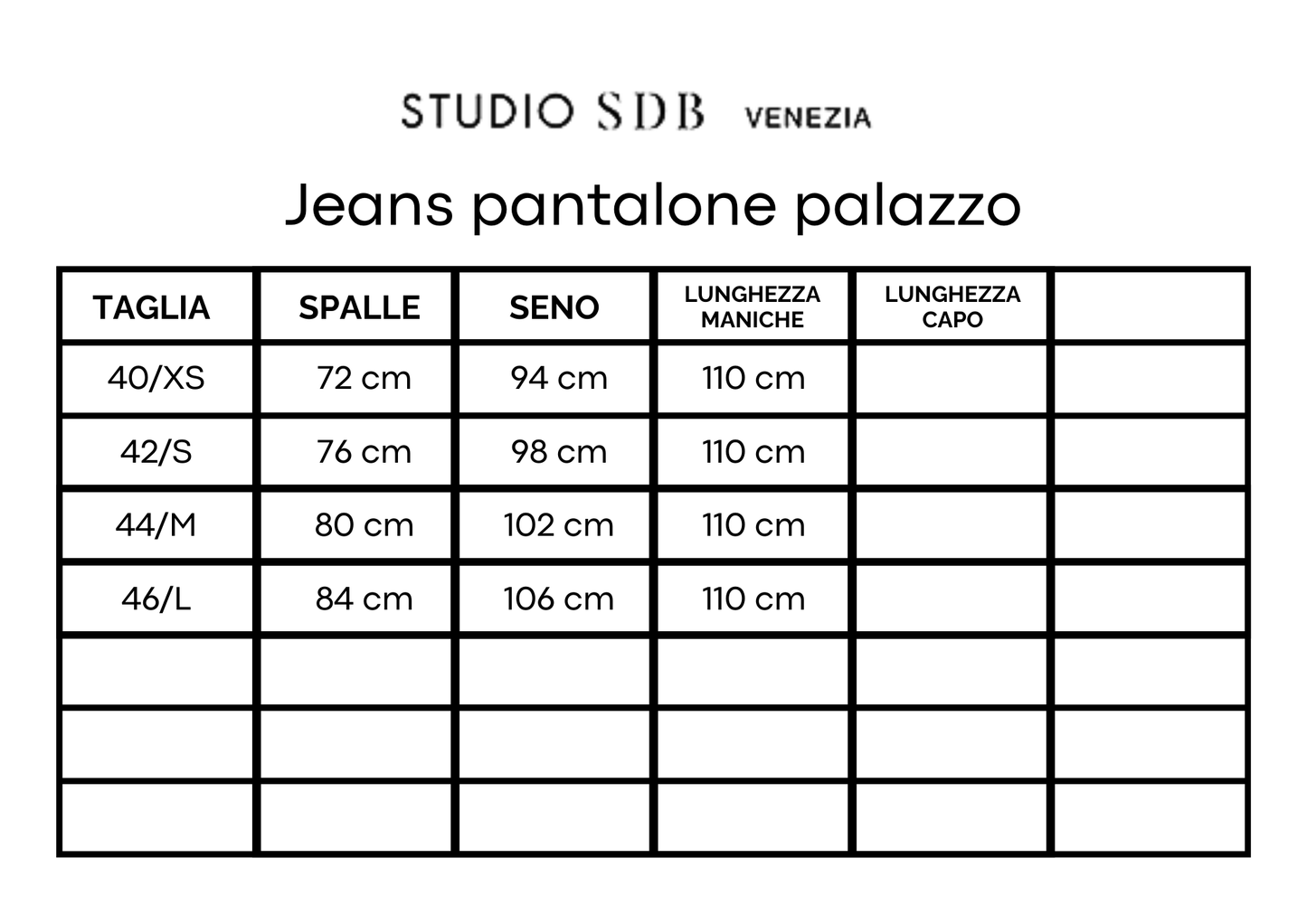Jeans a pantalone