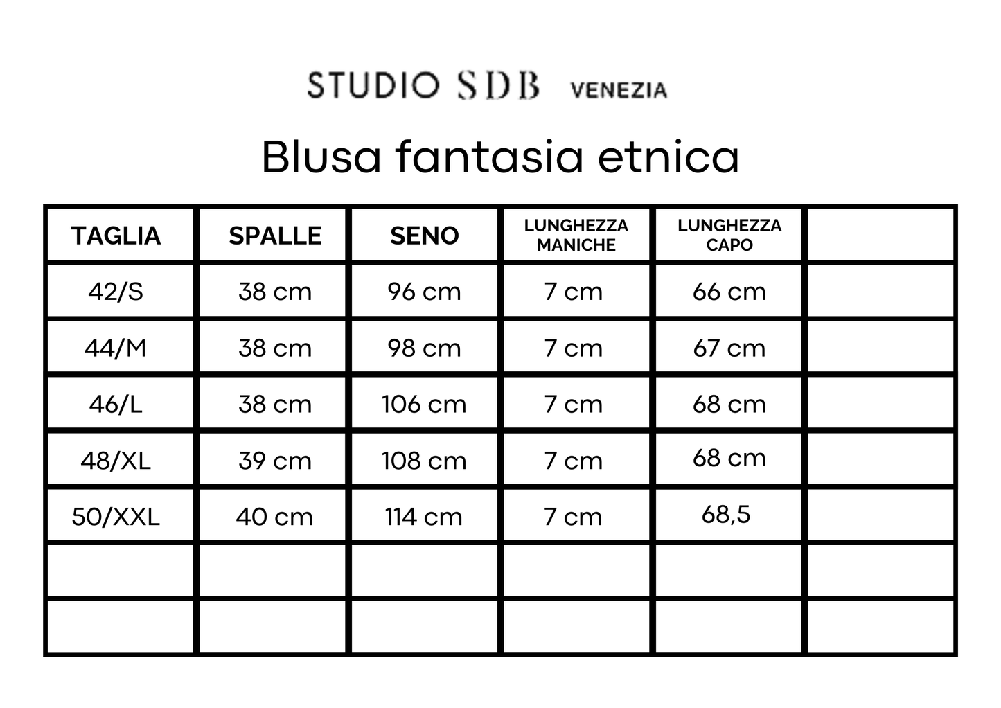 Blusa fantasia etnica