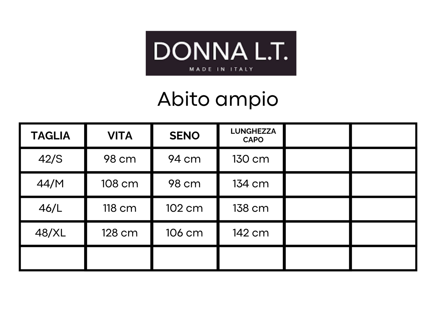 Abito lungo cady