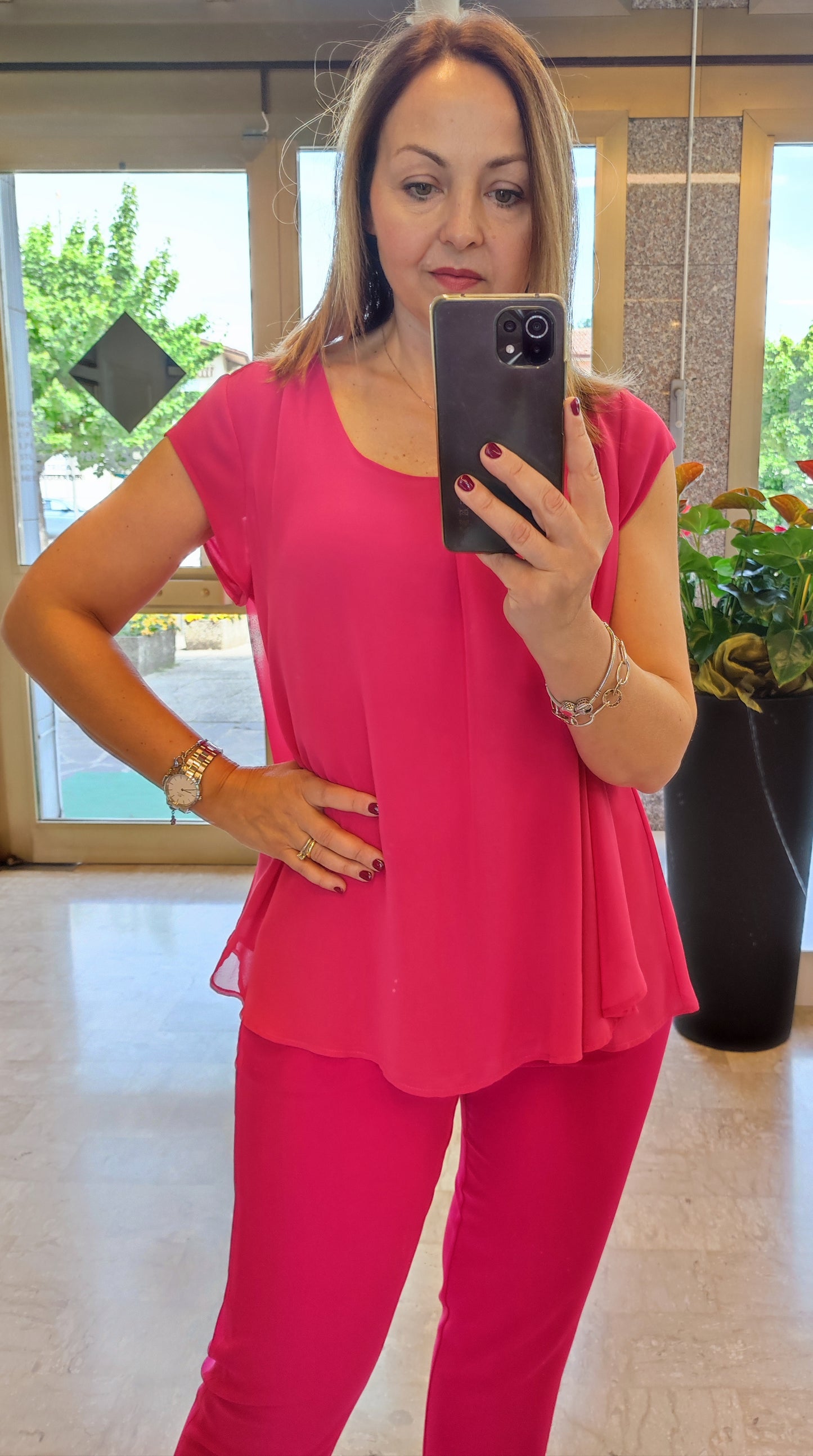 Blusa Georgette