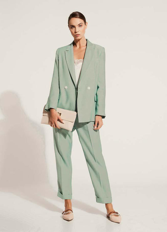 Tailleur  m. lino cangiante